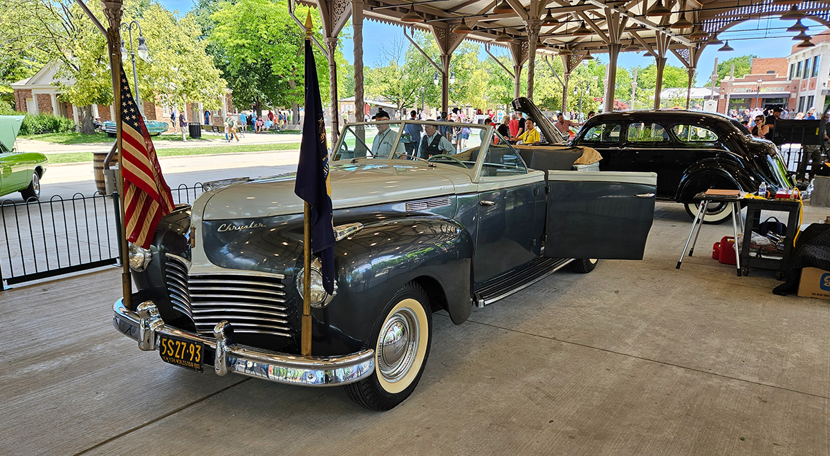 This 1940 Chrysler Crown Imperial Parade Car carried VIPs through New York City for almost 20 years.
