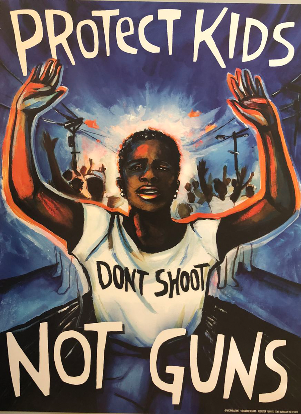 Protect Kids Not Guns by Micah Bazant, from the collections of the Henry Ford