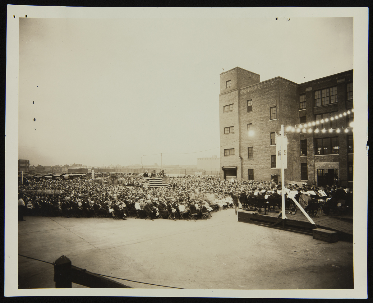 Worker Safety Rally at Lincoln Motor Company Plant, Detroit, Michigan, 1924