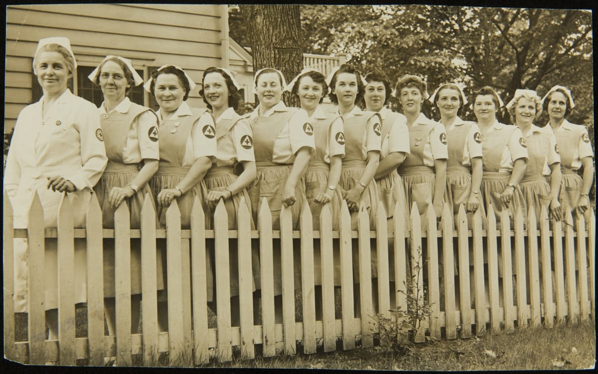 American Red Cross Volunteer Nurse's Aides, Peoria, Illinois