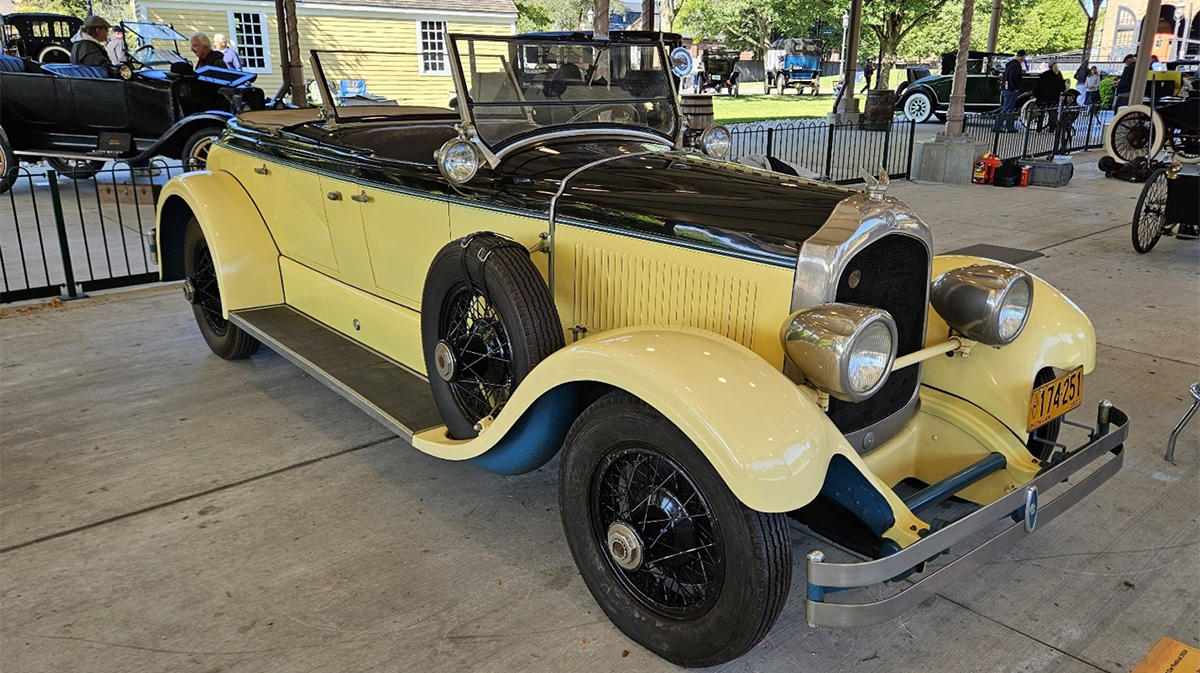 Chrysler cars, like this 1927 Imperial Sportif from The Henry Ford’s collection, were honored at this year’s Old Car Festival