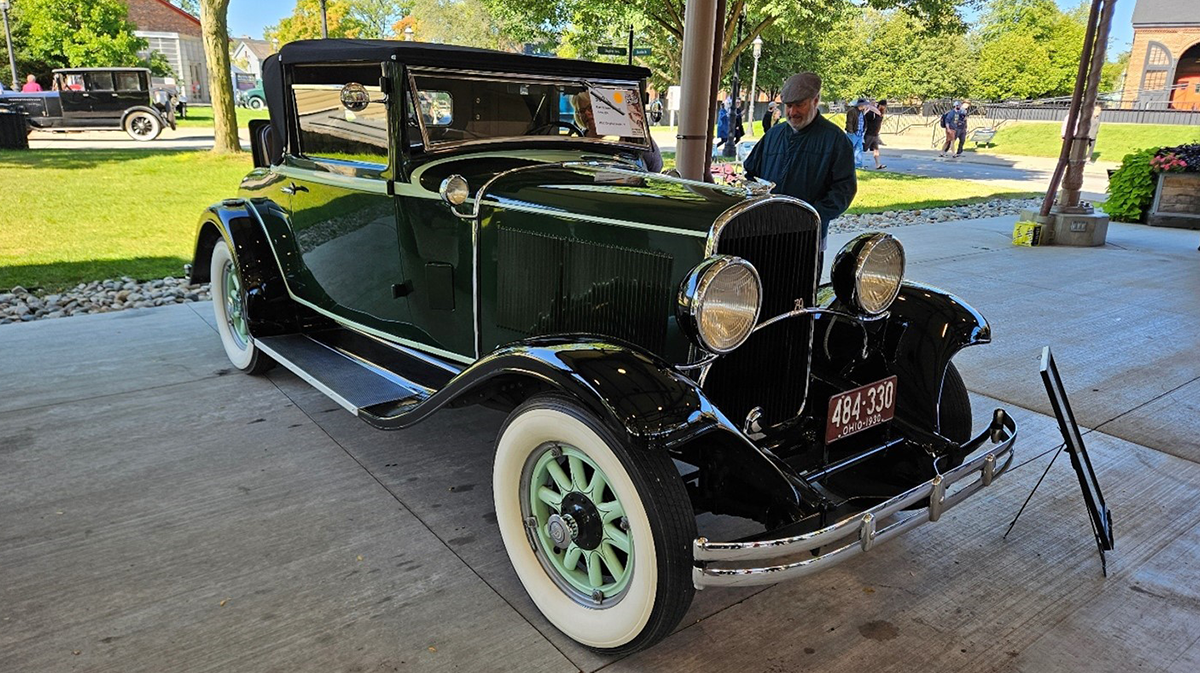 This 1930 Chrysler Series 70 was among the vehicles highlighted in Detroit Central Market