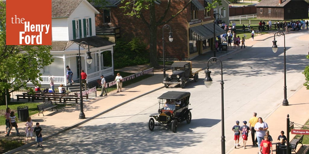 Main Street Open Air Museum, History Greenfield Village