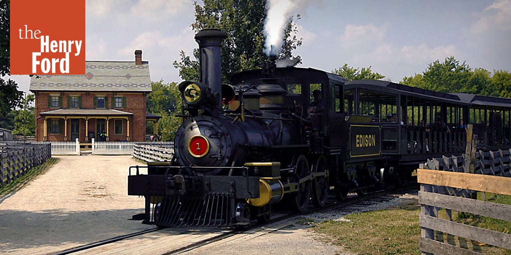 Rides at Greenfield Village Train, Historic Transportation