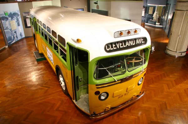 rosa parks bus michigan